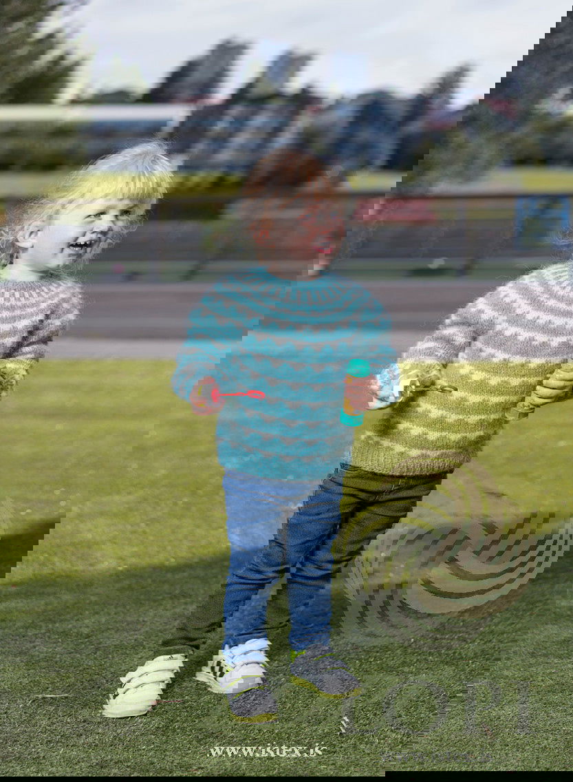 Þúfa - Kids Sweater - Lopidesign